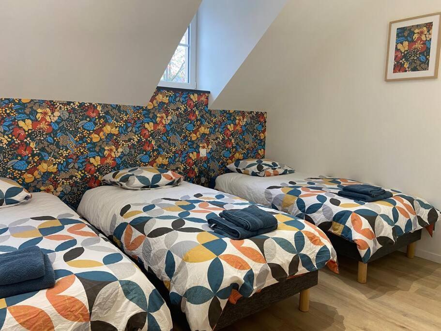 Les Prunelles Maison De Village De 4 A 8 Personnes Précigné Exterior foto